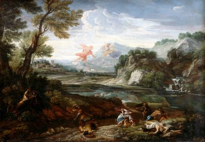 A niobák gyermekeinek megsemmisítése alkotó: Crescenzio Onofri